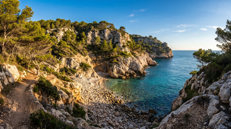Benissa Costa coastline and Mediterranean coves, Costa Blanca