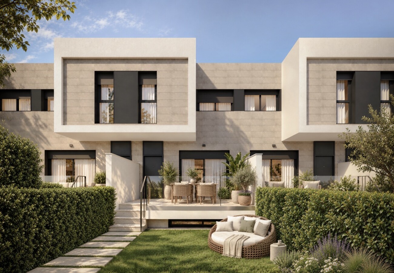 New Townhouses in Mutxamel, Alicante, photo 1