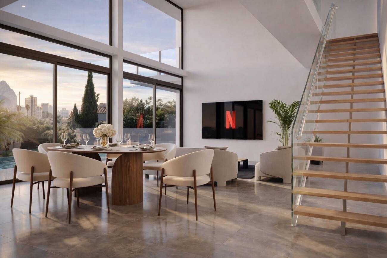 Luxury Villas for Sale Near La Fossa Beach, Calpe, Sea Views and Contemporary Comfort, Calpe, photo 2